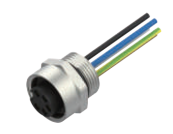 7+8“-孔頭-法蘭連接器-前安裝-散線(xiàn)式-3+4+5+6PIN