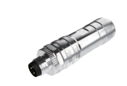 M8-針頭-現(xiàn)場可接線式連接器-全金屬外殼-3+4PIN