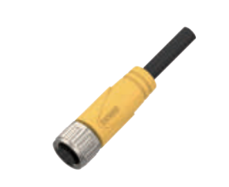M12-孔頭-預(yù)鑄式連接器-防震止退-2+3+4+4.5+5PIN