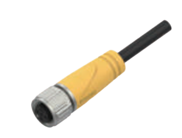 M12-孔頭-預(yù)鑄式連接器-防震止退-屏蔽-2+3+4+4.5+5PIN